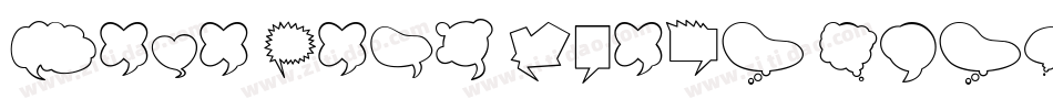 Mini Pics White Bread字体转换